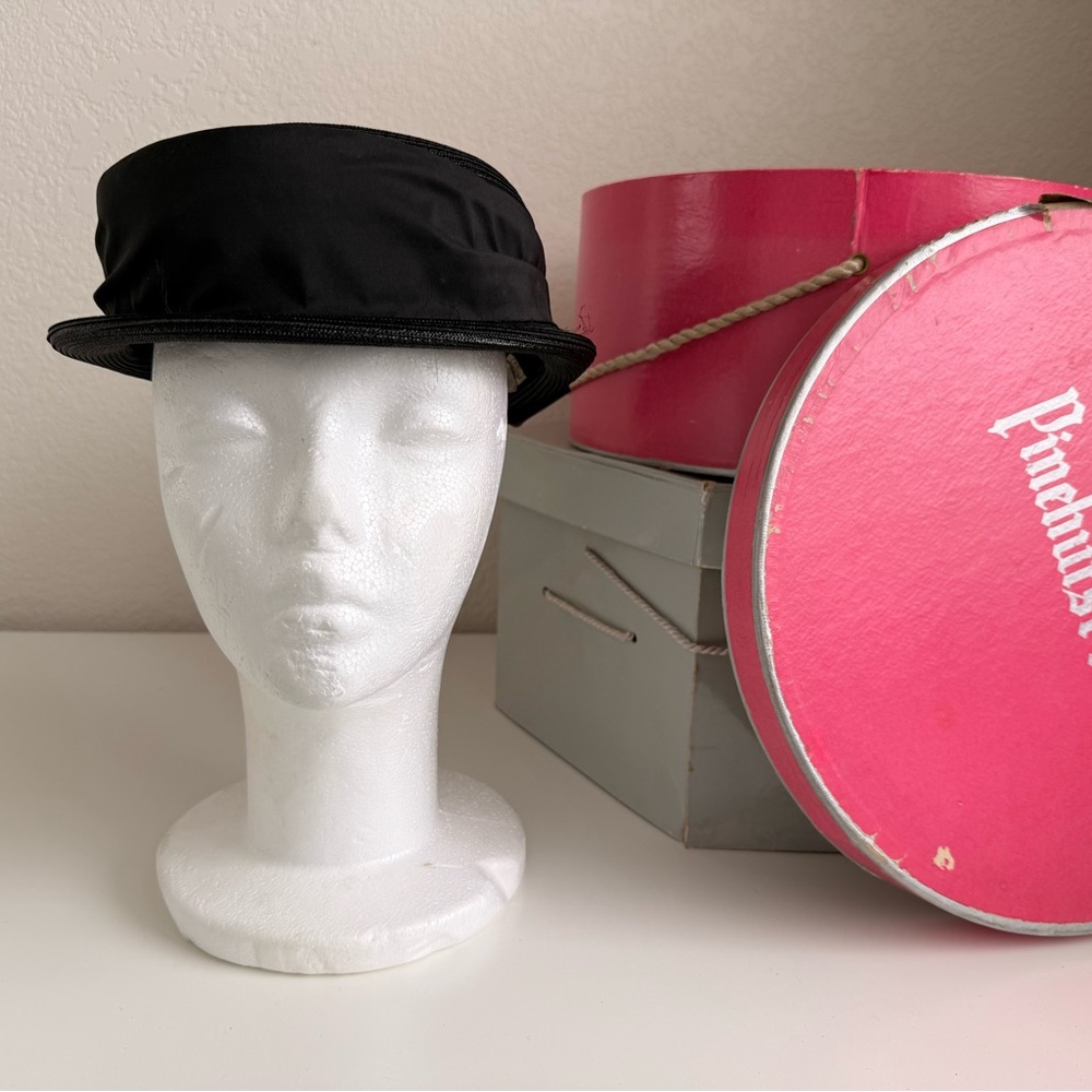 Vintage/Antique 1940s boater hat